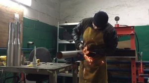 Заготовка под врезку труб (30 градусов)