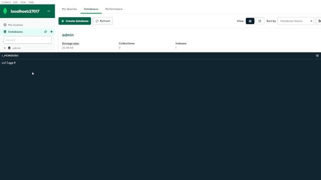 cls ||cls in mongosh || MongoDB