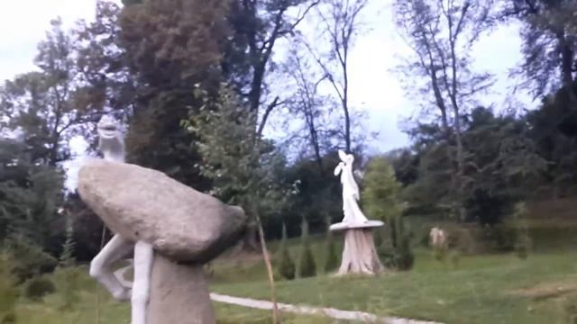 Коростышев. Парк скульптур. Дали, Высоцкий, Пушкин, Мозговой и другие знаменитости*