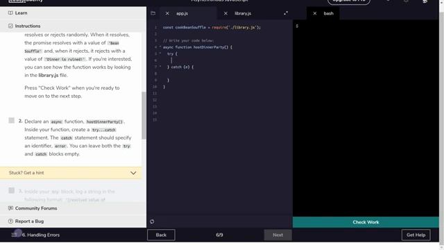 Introduction to Asynchronous JavaScript: CodeCademy JavaScript Async Await |  #JavaScript