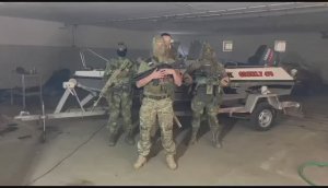 Ставропольские бойцы получили катер от земляков