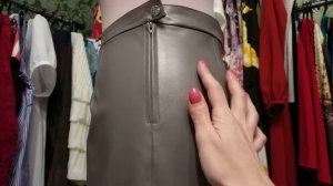 Юбка из эко кожи. Кожзам первый опыт