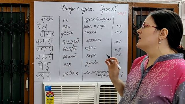Хинди с нуля. Урок №5. Много новых слов смотреть онлайн