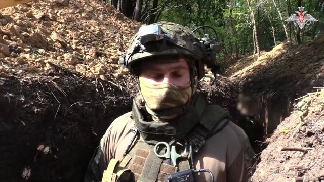 Командир подразделения о выполнении боевых задач на Ореховском направлении