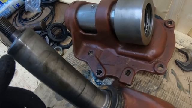 Передний мост Т-40АМ для работы с ПОГРУЗЧИКОМ \ Пвм т40 смотреть онлайн