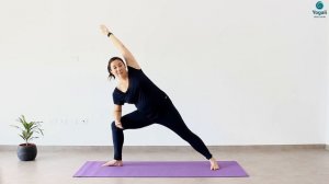Уттхита Паршваконасана - поза вытянутого бокового угла