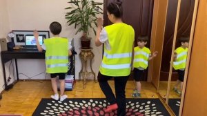 Игровая разминка «КОЛЕСИКИ»