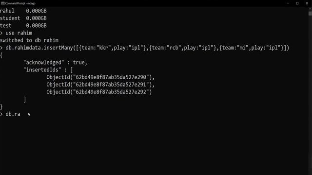 MongoDB Specific Queries Oparation || MongoDB Tutorial 2022 смотреть онлайн