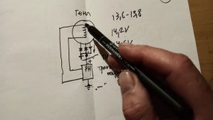 Низкое напряжение зарядки АКБ. Как простой диод повышает напряжение зарядки.