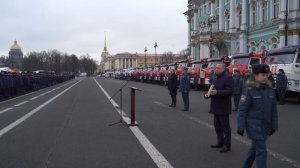 Архант на смотре пожарно-спасательной техники подразделений МЧС Санкт-Петербурга