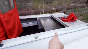 Тюнинг лодки Казанка М. Ходовой тент.