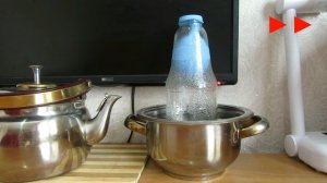 КАК НАДУТЬ ВОЗДУШНЫЙ ШАРИК ВНУТРИ БУТЫЛКИ ?? Опыты и эксперименты ➄