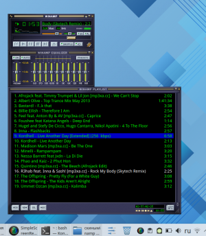 Устанавливаем музыкальный плеер QMMP (абсолютный аналог Winamp,  скины такие же) на Linux Rosa Fresh