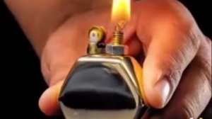 Зажигалка из золота. Шикарная работа!