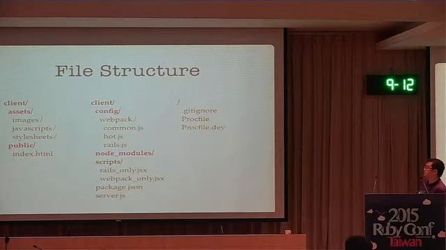 RubyConf Taiwan 2015 Day2 R2 08 何澤清 Tse Ching Ho：gem 'webpack rails' смотреть онлайн