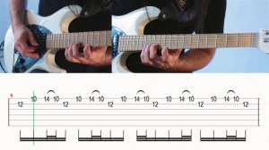 Europe - The Final Countdown Solo Guitar Lessons by Dmitry Lykow
