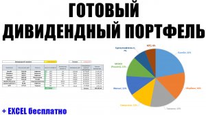 Готовый дивидендный портфель на 14 % годовых после налогов | Дивидендная зарплата