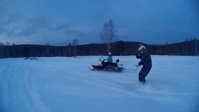 Arctic cat 570 и Тайга варяг.