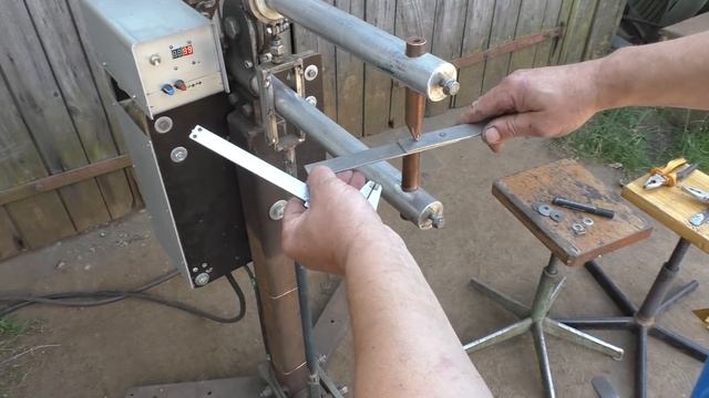 Самодельная контактная сварка в работе \\ Чернак смотреть онлайн