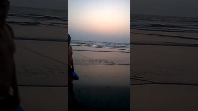 Индия. Гоа. Море наступает #shorts#poznai2mir #индия #гоа #море