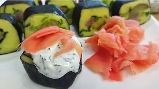 Роллы по-русски+сметанный соус! Закуска-бомба! Легко, просто, доступно! смотреть онлайн