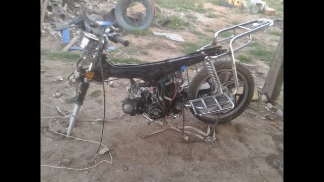 Восстановление мопеда альфа 110 смотреть онлайн