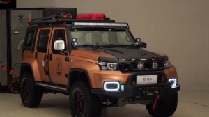 Новый Китайский внедорожник Beijing BJ40 S Kekexili Edition 2023 год. Интерьер и экстерьер.