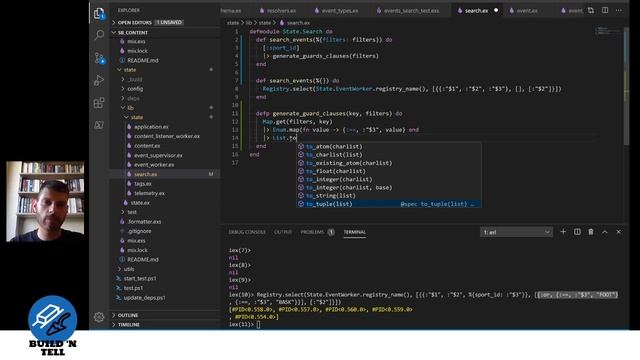Build 'n Tell 11. - Implementing search filters in GraphQL (part 3) смотреть онлайн