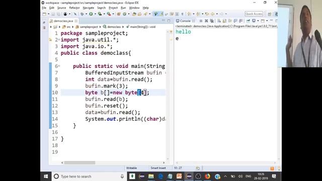Java #22 BufferedInputStream,BufferedOutputStream,BufferedReader,BufferedWriter,transient - CSE1007 смотреть онлайн