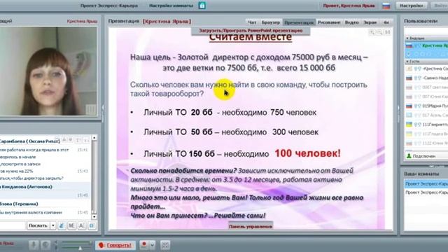 Стиль жизни в проекте ЭК. Кристина Ярыш в открытом звании золотой директор. 23/11/15 смотреть онлайн
