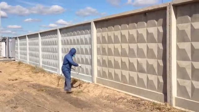 Безвоздушная покраска заборов в Киеве