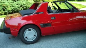 Fiat Bertone X1 9 Up Close