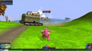 Моё приключение в Spore Морской монстр нападает
