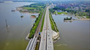 Novosibirsk 4k drone Новосибирск с высоты птичьего полета, Речкуновка