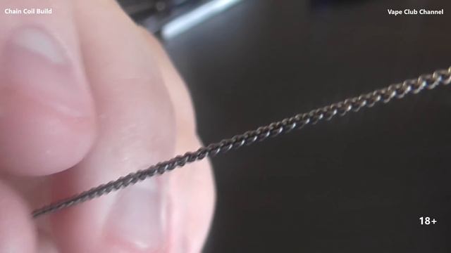 Как намотать Chain Coil? Подробное видео по намотке. смотреть онлайн