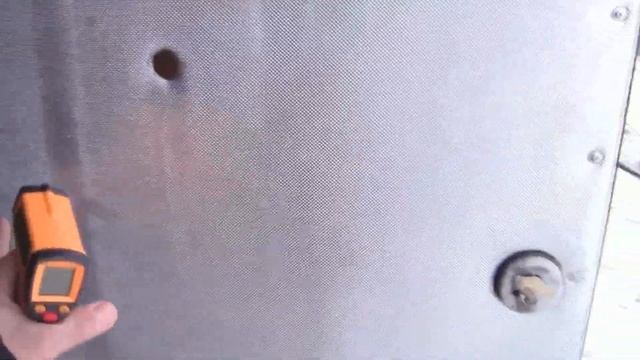 Утепление входной двери (Результат -15℃)