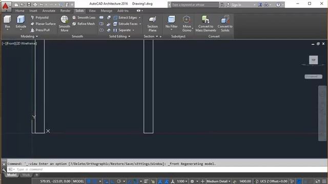 Creating 3D objects for foundation studs in AutoCAD смотреть онлайн