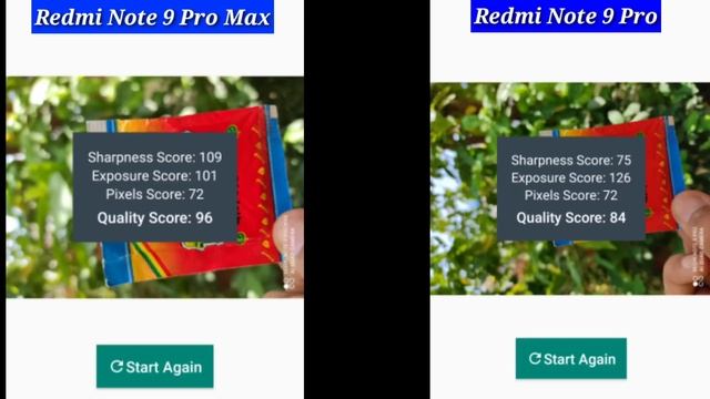 Redmi Note 9 Pro Max Vs Redmi Note 9 Pro : In Depth Camera Comparison