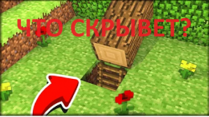 Куда ведёт этот тайный проход в дереве в Майнкрафт? | Minecraft ТАЙНЫЙ ПРОХОД