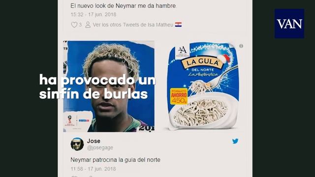 MUNDIAL DE RUSIA 2018 | El peinado 'spaghetti' de Neymar Jr en el Mundial de Rusia 2018 смотреть онлайн