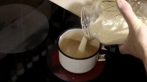 Простое тесто из манки.