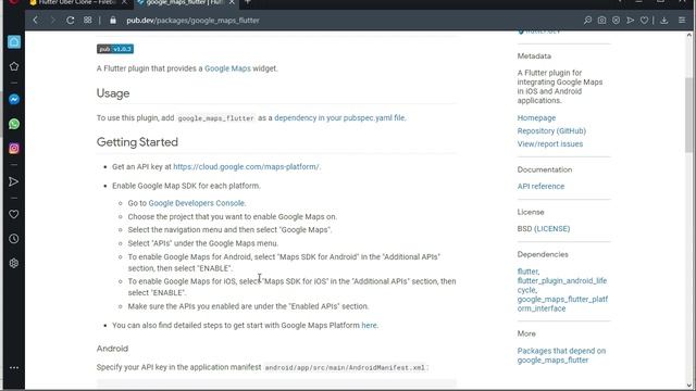 How to use Google Maps in Flutter Apps  Google Flutter Tutorial 2021 UBER Clone Flutter  Firebas