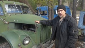 ГАЗ 63 с сердцем от Мерседес ч. 1, снимаем родное сердце .