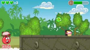 RED BALL 4: PIGS BALL vs RED BIRDS 'BOX FACTORY' BAD PIGGIES BALL ALL LEVELS GAMEPLAY