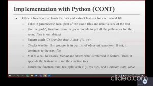 Speech Emotion Recognition in Machine Learning