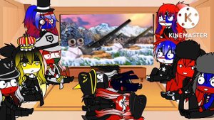 Countryhumans react to Le STALIN Has Arrived
