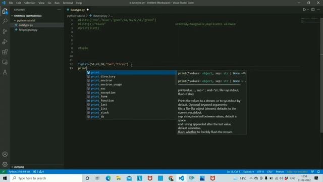 Data types in python | Python tutorial for beginners