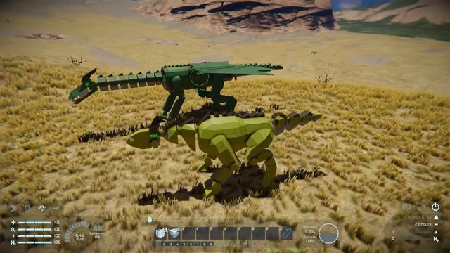 Dragons in Space Engineers Part 3? (Mech Showcase) смотреть онлайн