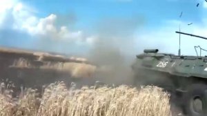 В результате боя российские военнослужащие захватили бронетранспортер М-113 производства США