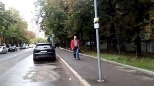 Москва 3027 Погодинская улица осень день